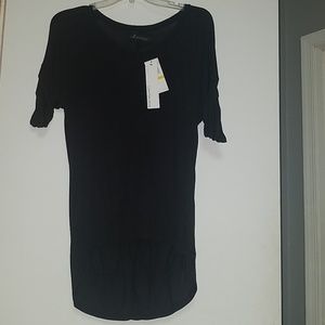 Black Calvin Klein Jeans High Low Shirt